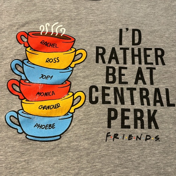 Friends gray T-SHIRT - - Picture 2 of 4